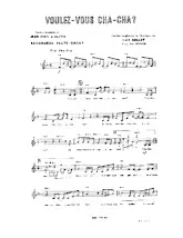 télécharger la partition d'accordéon Voulez vous Cha Cha (Arrangement : Léo Nègre) au format PDF