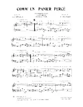 descargar la partitura para acordeón Comm' un panier percé (Orchestration Complète) (Boléro Jerk) en formato PDF