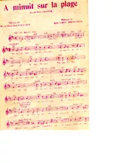 download the accordion score A minuit sur la plage (Slow Fox Chanté) in PDF format