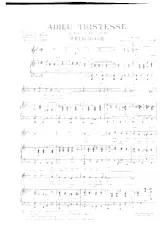 télécharger la partition d'accordéon Adieu Tristesse (Felicidade) (Du film : Orfeu Negro) au format PDF