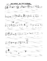 descargar la partitura para acordeón Viens au creux de mon épaule (Manuscrite) en formato PDF