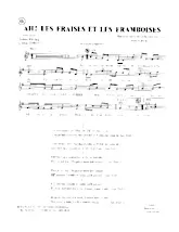télécharger la partition d'accordéon Ah les fraises et les framboises (Marche) au format PDF