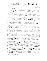 download the accordion score Fleur des champs (Valse) in PDF format