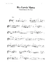 descargar la partitura para acordeón Hey Lawdy Mama (Slow) en formato PDF