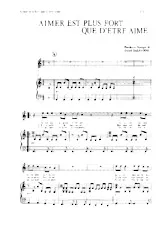 download the accordion score Aimer est plus fort que d'être aimé in PDF format