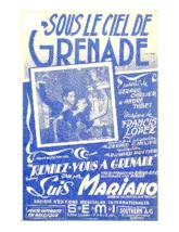 download the accordion score Sous le ciel de Grenade (Paso Doble Chanté) in PDF format