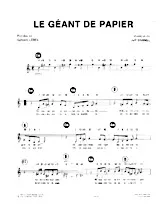 télécharger la partition d'accordéon Le géant de papier au format PDF