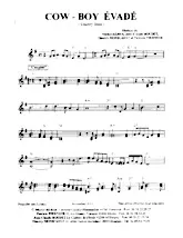 descargar la partitura para acordeón Cow Boy évadé (Country Rock) en formato PDF