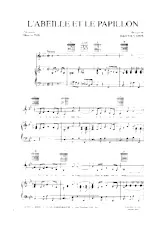 descargar la partitura para acordeón L'abeille et le papillon en formato PDF