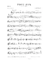 download the accordion score Foot Fox in PDF format