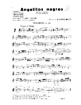 descargar la partitura para acordeón Angelitos negros (Angeli Negri) en formato PDF