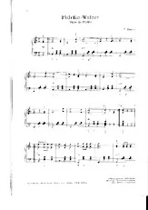 télécharger la partition d'accordéon Fidelio Walzer (Valse de Fidélio) au format PDF