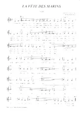 download the accordion score La fête des marins (Valse) in PDF format