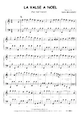 descargar la partitura para acordeón La valse à Noël en formato PDF
