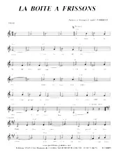 download the accordion score La boite à frissons (Valse) in PDF format