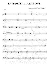 descargar la partitura para acordeón La boite à frissons (Valse) en formato PDF