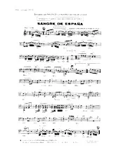 download the accordion score Sangre de España (Paso Doble) in PDF format