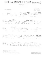 télécharger la partition d'accordéon Bella Mozarrona (Belle fille) (Tango) au format PDF