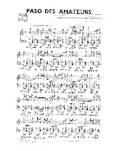 download the accordion score Paso des amateurs in PDF format