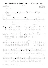 download the accordion score Regarde moi dans les yeux ma chérie (Boléro) in PDF format