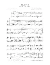 télécharger la partition d'accordéon Alina (Valse Italienne) au format PDF