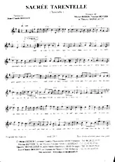 scarica la spartito per fisarmonica Sacrée Tarentelle in formato PDF