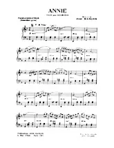 scarica la spartito per fisarmonica Annie (Valse) in formato PDF