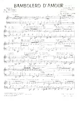 download the accordion score Bamboléro d'amour in PDF format