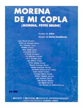 descargar la partitura para acordeón Morena de mi copla (Morena petite brune) (Paso Doble) en formato PDF