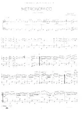 télécharger la partition d'accordéon Métronomico (Disco Samba) au format PDF