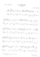 scarica la spartito per fisarmonica Camille in formato PDF