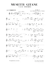 télécharger la partition d'accordéon Musette Gitane (Valse Moderne) au format PDF
