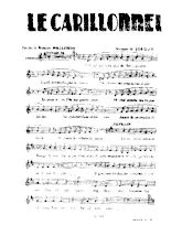 télécharger la partition d'accordéon Le carillonneur de Bruges au format PDF