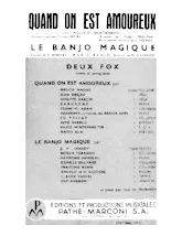 télécharger la partition d'accordéon Le banjo magique (Magic Banjo) (Fox Chanté) au format PDF
