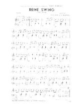 télécharger la partition d'accordéon Reine Swing (Valse Swing) au format PDF