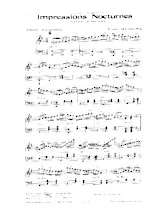 télécharger la partition d'accordéon Impressions Nocturnes (Valse Mazurka) au format PDF