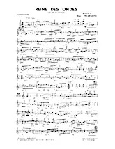 scarica la spartito per fisarmonica Reine des ondes (Valse musette) in formato PDF
