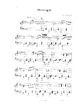 scarica la spartito per fisarmonica Songe (Swing) in formato PDF