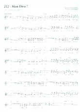 descargar la partitura para acordeón Mon Dieu en formato PDF