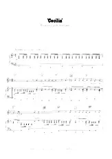 download the accordion score Cecilia in PDF format
