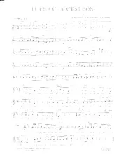 scarica la spartito per fisarmonica Le Cha Cha c'est bon in formato PDF