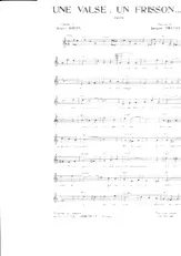 download the accordion score Une valse un frisson in PDF format
