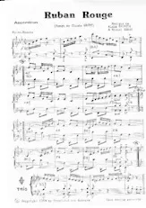télécharger la partition d'accordéon Ruban Rouge (1er + 2ème Accordéon) (Polka Marche) au format PDF