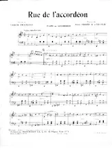 download the accordion score Rue de l'accordéon (Valse) in PDF format