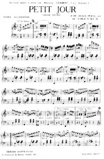 scarica la spartito per fisarmonica Petit jour (Valse Swing) in formato PDF