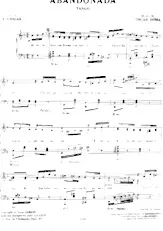 download the accordion score Abandonada (Tango) in PDF format