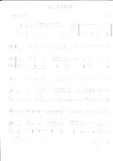 descargar la partitura para acordeón Le Pipeau en formato PDF