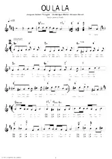 download the accordion score Ou la la (Lambada) in PDF format