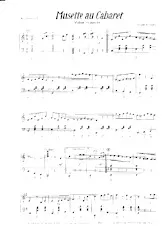 télécharger la partition d'accordéon Musette au Cabaret (1er + 2ème accordéon) (Valse Musette) au format PDF