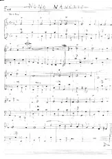 télécharger la partition d'accordéon Nono Nanette (Charleston) au format PDF